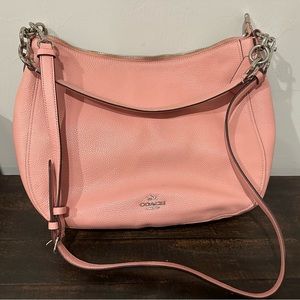 Pink Coach Hobo Bag